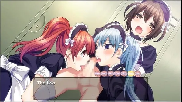 Tuore Otomaid Aoi Harem Route Scene (Part 6 ajoputki