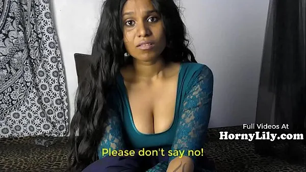 Bored Indian Housewife begs for threesome in Hindi with Eng subtitles Tiub pemacu baharu