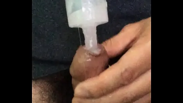 Fresh Insertion of lube with Syringe into urethra 2 drive Tube