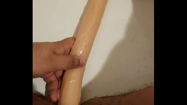 Nouveau tube de lecteur Gode de 18 pouces tout le chemin dans le cul