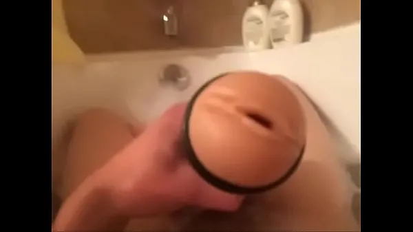 Friss Fucking pocket pussy in the bath meghajtócső