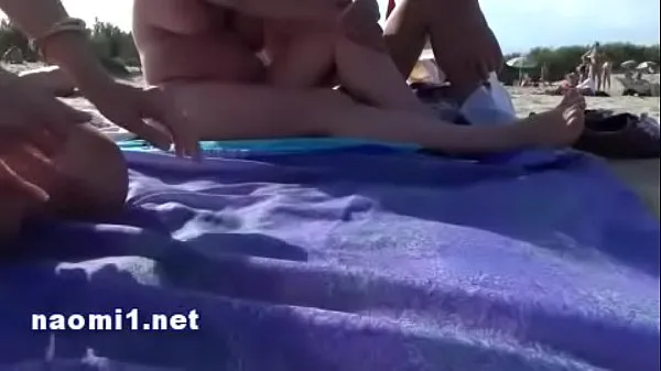 Čerstvá elektrónka public beach cap agde by naomi slut
