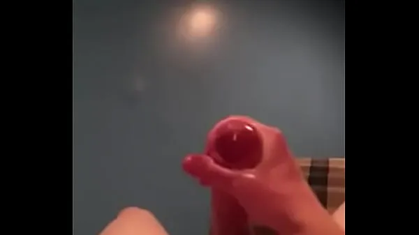 Fersk Solo POV male masturbating cumshot short real amateur huge big throbbing cock gushing jizz after a night out partying in 707 stasjonsrør