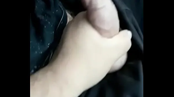 Fresh Handjob in the car, Amateur couple first video drive Tube