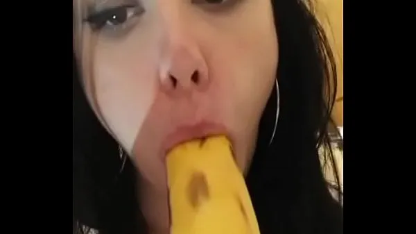 Färsk Horny homemade slut c. on a banana drive Tube