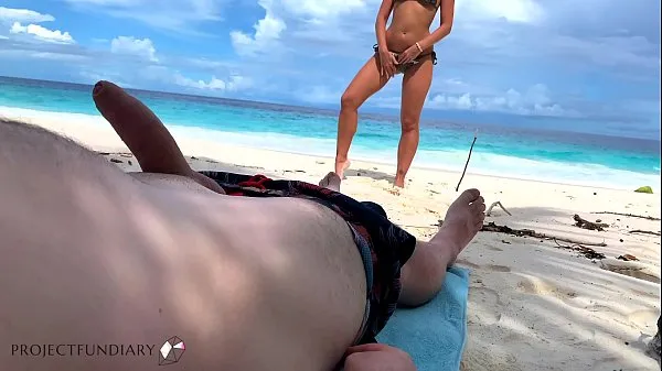 Fresh wild dick ride on public dream beach - projectfundiary drive Tube