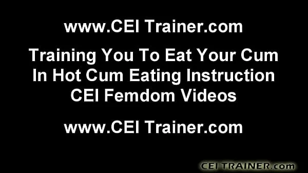 Tubo de acionamento CEI Cum Eating Instructions e Femdom Vids fresco