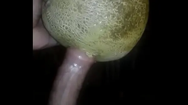 Tubo de acionamento Sticking the dick in a melon fresco