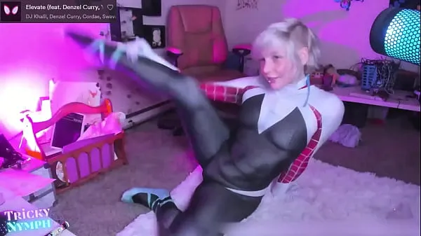 Tubo de acionamento Compilação Spider Gwen Twerking fresco