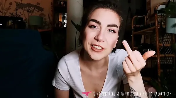 Čerstvá elektrónka Vends-ta-culotte - French Goddess Insults Micro Penis Looser