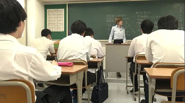 Nouveau tube de lecteur L'enseignante mariée Mio Kimishima qui se mouille 10 fois dans un cours de sperme qui ne peut pas faire de voix
