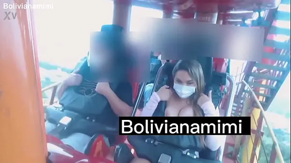 Tubo de unidad Gravada por las camaras de la montaña rusa con las tetas afuera Video completo en bolivianamimi.tv nuevo