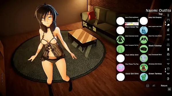 Tubo de unidad Nuestro apartamento [Juego Hentai SFM] Ep.2 La fiestera arcoíris disfruta de un consolador enorme nuevo