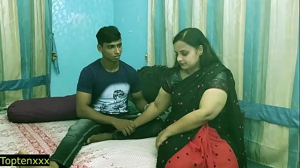 Tubo de acionamento Menino jovem indiano fodendo seu bhabhi quente sexy secretamente em casa !! Melhor sexo de jovem indiana fresco