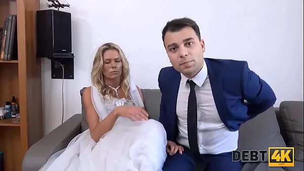 Fresh DEBT4k. Brazen guy fucks another mans bride as the only way to delay debt drive Tube