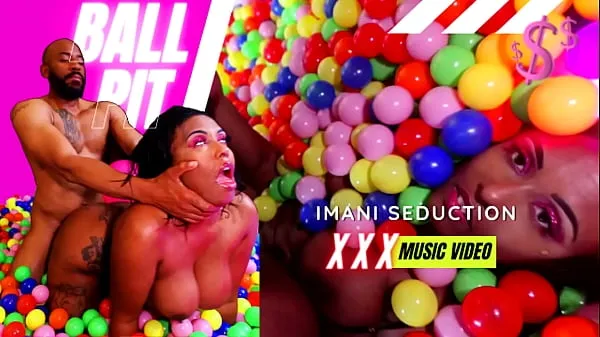 Nouveau tube de lecteur Imani Seduction, rappeur star du porno Big Booty, fait l'amour dans des couilles