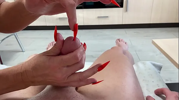 أنبوب محرك Stepmom long nails urethra insertion bdsm جديد