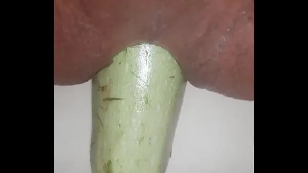 Fresh Gay anal zucchini drive Tube