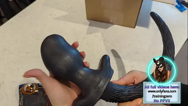 Tubo de acionamento Nova Ordem Buttplug Unboxing Brinquedos Sexuais Enormes Miss Raven Training Zero Femdom FLR Bondage BDSM Butt Plug Silicone Puppy Play fresco