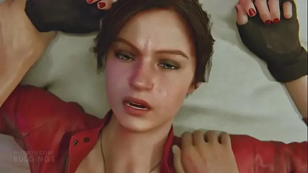 Tubo de unidad Resident Evil 2 remake Claire llena de leche con audio nuevo