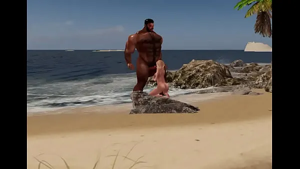 Ống dẫn động huge hunk cam heyward fucking a beach bimbo mới