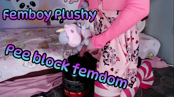 Świeża Femboy Plushy Pee block femdom [TRAILER] Oh no this soft fur makes my conk go erection and now I cannot tinkle rura napędowa