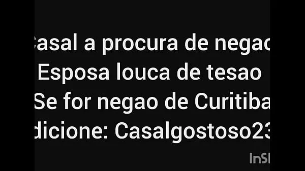 Couple looking for denial in Curitiba, Casalgostoso231 is looking for denial to fuck his wife Tiub pemacu baharu