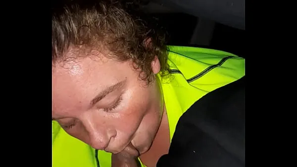 Fresh Dumb slut bj spit up tacos in the car drive Tube