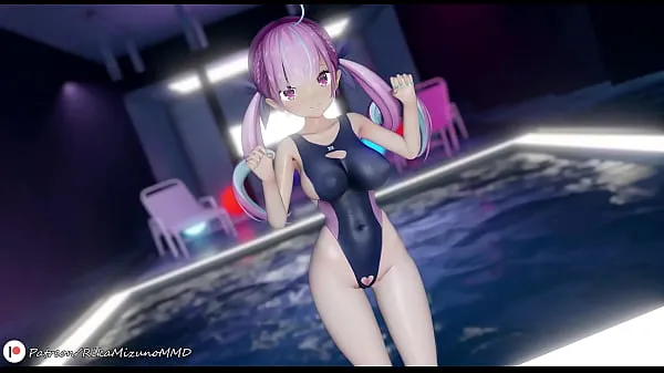 Fresh Connection Dance - Minato Aqua and Yozora Mel | MMD R-18 Virtual YouTuber drive Tube